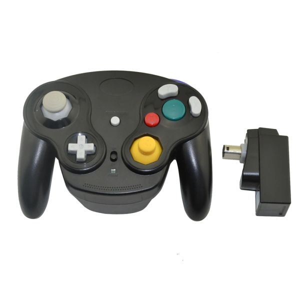 Gamepads mini taşınabilir dış mekan 2.4GHz Bluetooth Denetleyici Kablosuz Bluetooth GameCube için Gamepad Joystick