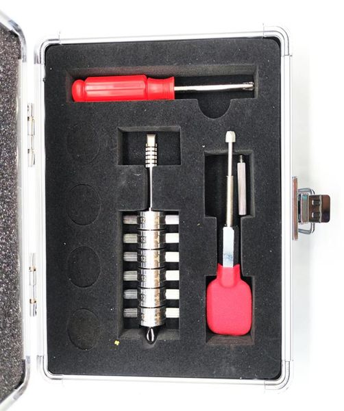 2021 Original Huk Premium Tibbe Lockpick e Decoder Pick Locksmith Tool Abridor Fast para Ford8954371