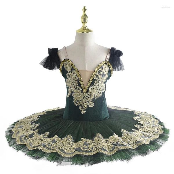 Bühnenbekleidung Ballettkostüm Romantische Tutu Professionelle Mädchen Ballerina Party Kleid Erwachsene Frauen Kinder Kinder tanzen tanzen