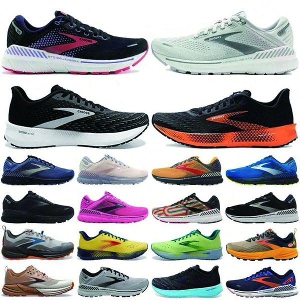 Lässige Sneakers Designerschuhe Brooks Cascadia 16 Laufschuhe gelbe schwarz weiß grau gelb orange grenadine Männer Frauen Langstreckenstraße Sporttraining Schuh