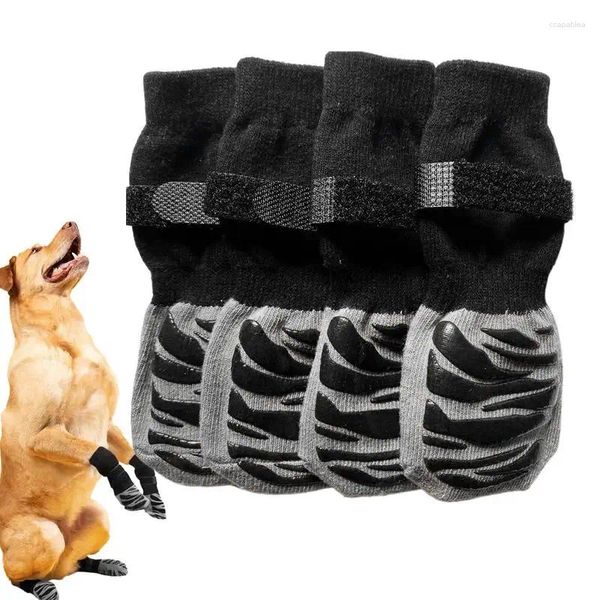 Abbigliamento per cani Calzini anti-slip Protector Grip Booties non protezione da slip morbido per piccoli cani mediumi