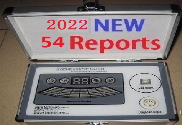2022 Новый квантовой магнитный резонанс анализатор 54 Сравнительные отчеты с 6core VER 6312 DHL -корабль в реальной версии7475929