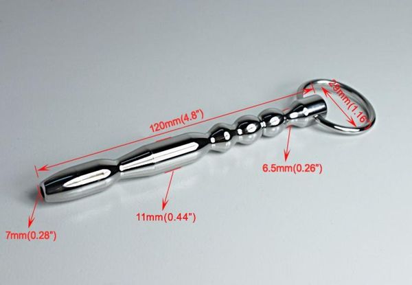 Erwachsener Produkt Edelstahl Metalleinsatzwerkzeug Großgröße Urethral Dehnung Urethra Katheter Sexspielzeug BDSM Fetish9598065