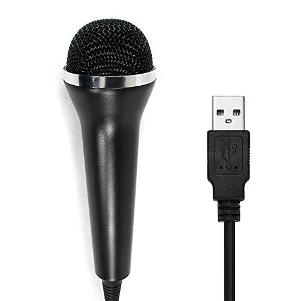 Adattatore H cablato microfono USB per PS2, PS3, Wii, Xbox360 PC