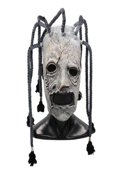 Filme Slipknot Corey Cosplay Máscara Costume de látex Props adultos Halloween Party Fancy Dress22031475058
