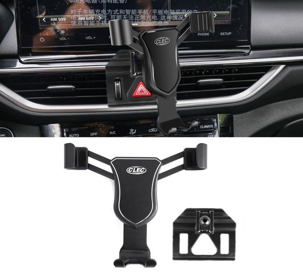 Para Kia K3 Forte Cerato BD 20192021 CAR SMART CELL TOLLENTE POLETE Air Vent Cradle Mount Stand Acessório para iPhone Google Samsung3336693