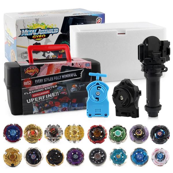 Fusion Blayblade Metal Master Set Fight Fightting Top Top Toy Regalo con scatola di archiviazione 240412