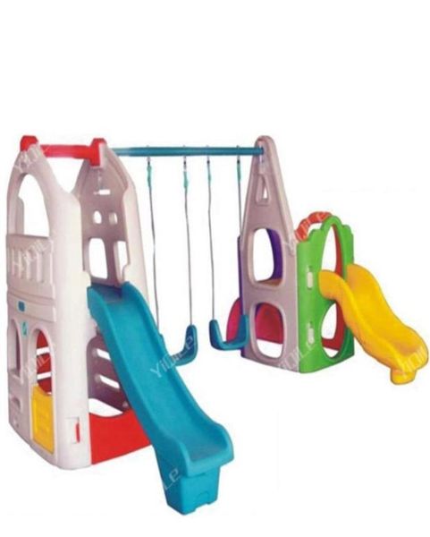 Giocattoli per bambini oscillazioni in plastica interna e slitta di plastica scivolosa054426815658603