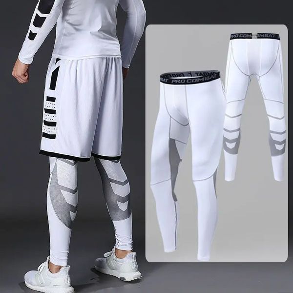 Herrenkompression Sportswear Suits Gymnasten Strumpfhosen Training Kleidung Training Jogging Sportset Running Rashguard Tracksuit für Männer 240411