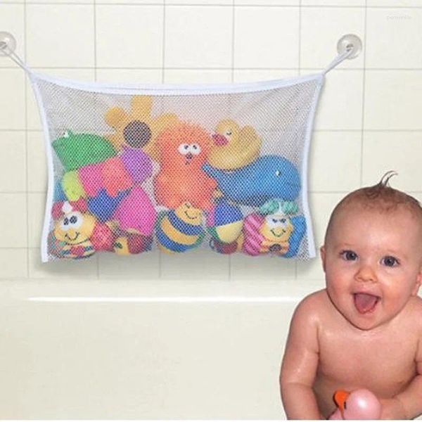 Сумки для хранения 1 %/лоты складки детская ванная комната подвесная сетка для ванной игрушки с сеть