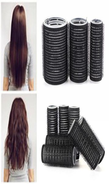 Multi -Size -Haarwalzen 468pcs Lockener Selbstgriff Holding Rollers Friseur Curlers Haardesign Sticky Cling Styling Tool261Z9843967