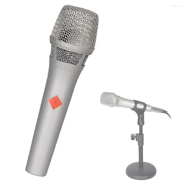 Microfoni 105 microfono capacitivo portatile per ancore per computer cellulare in diretta apparecchiatura di scheda audio compatibile
