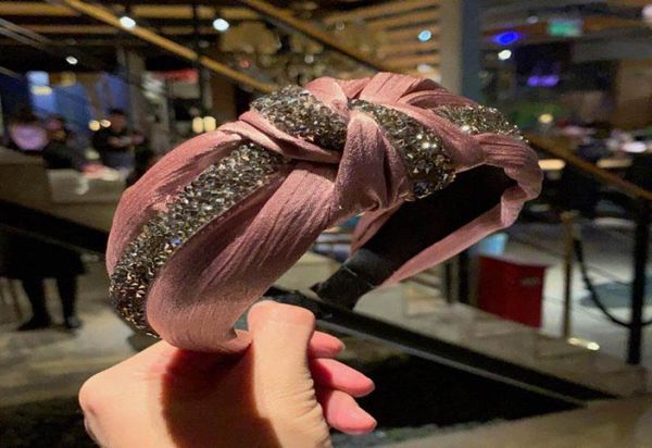 İns moda kristal kızlar saç çubukları prenses kızlar kafa bant çocuk tasarımcısı kafa bandı saç aksesuarları çocuklar için tasarımcı headba5650088