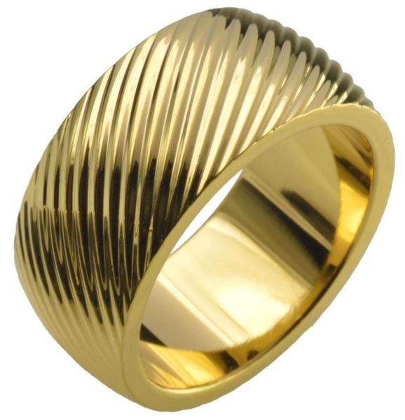 SZ 815 Man Seashell 18Kt Gold preenchido com o anel de casamento R246MA2640244