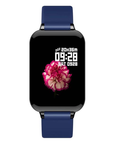 B57 Smart Wrist Watch Watch Impermepert Cardart Monitor Pressão arterial Múltiplo de esporte Smartwatch Mulheres Relógios vestíveis Men7856341