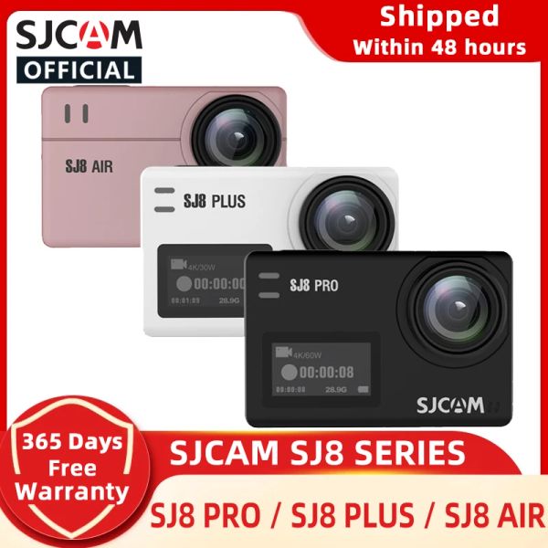 Kameras Original SJCAM SJ8 Serie Action Camera SJ8 Pro 4K 60FPS SJ8 Plus 4K SJ8 Air 1296p WiFi 2.33 Touchscreen Waterdes Sport DV