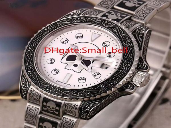 2019 Factory Direct New Product 5A Qualität 1166 MEN039S Gravur Edelstahl Uhr Automatisch mechanisch 40 mm Sapphire Hard2610224