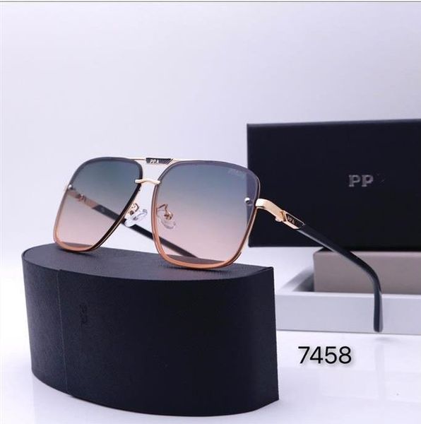 Sonnenbrille PRA und DA Designer Sonnenbrille für Männer Frauen Sonnenbrillen Mode klassische Sonnenbrille Luxus polarisierter Pilotfaltbares Sonnenbrillen June Buffs Hören