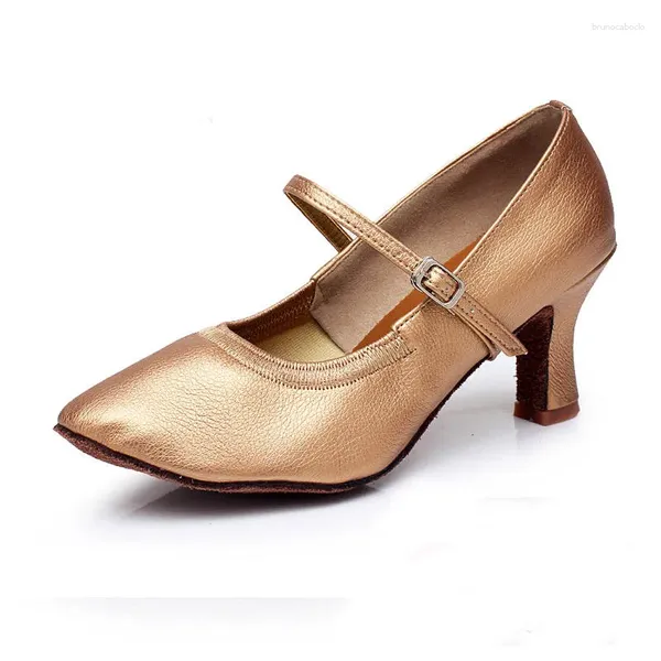 Dance Shoes Arrival Brand Women Girls Girls Dancing High Heeled Ballroom Latin per 5 cm e tallone da 7 cm