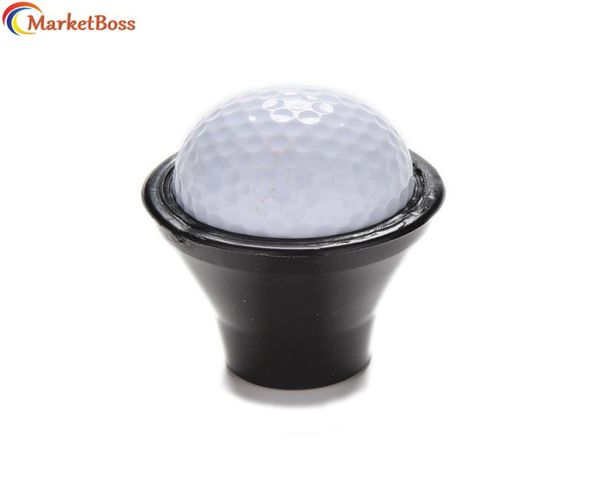 10шт -резиновый мяч для гольфа забрать ретривер Black Golf Putter Sucker Pinger Retriever Retriveer Aids Aids Outdoor Sports6130924