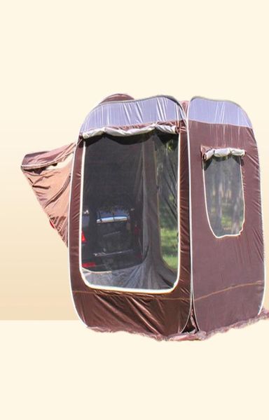 Tende e rifugi per attrezzature portatili della tenda universale della famiglia SUV universale coda tetto posteriore per auto da esterno Yanshen Camping Multifunctional