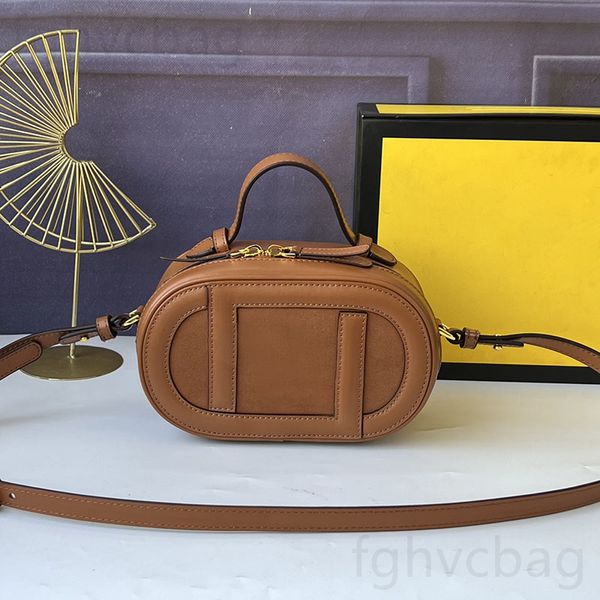 Cross-Body Bag Round Mini Handtasche Doppelende Zipper-Einkaufstasche Designer-Tasche Luxus Frauen Umhängetasche kann eine Vielzahl von Schulter und Rücken erreichen