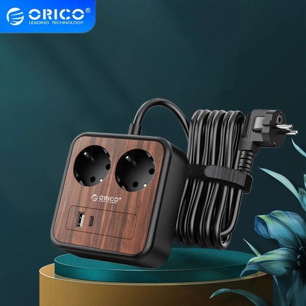 Адаптеры Orico 18W настольная зарядка Power Strip 3M Удлинительная шнурная шнур