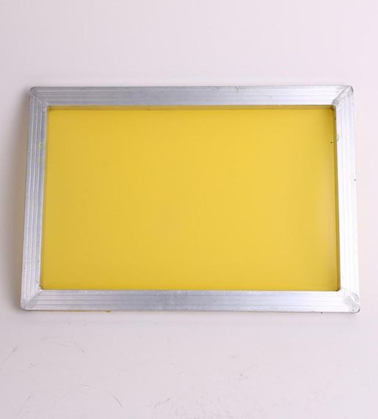 Alumínio 43x31cm Frame de impressão esticado com malha amarela de poliéster de seda de 120t de 120t para placa de circuito impresso 512 V5314513