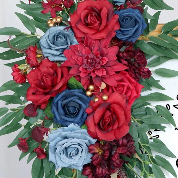 Flores decorativas 2pcs