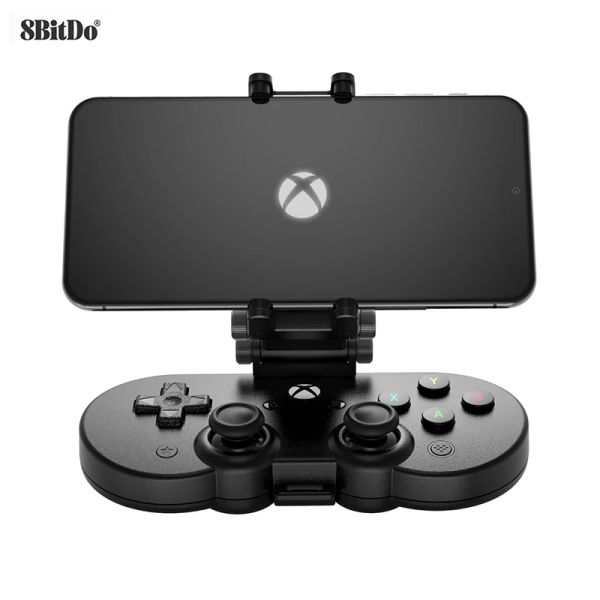 Gamepads 8bitdo SN30 Pro für Xbox Cloud Gaming on Android enthält Telefonclip Bluetooth Controller Full Function Gamepad Bracket