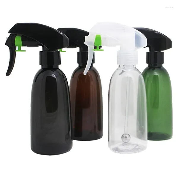 Garrafas de armazenamento 4 pcs 200 ml garrafa de spray de névoa fina para cabelo cabeleireiro com atomizador de água de bola de aço