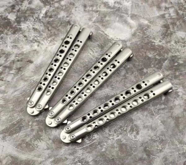 BALIPLUS BALISONG BM42 BM43 BM47 VG10 6 buchi di titanio Talliatore di allenamento per allenamento non collecatore di arti marziali affilati K1904200