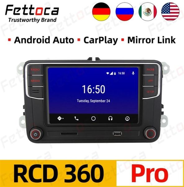 Android Auto Carplay Stereo Noname RCD360 Pro Radyo RCD330 VW Golf Polo MK5 MK6 Passat B6 B7 EOS 6RD035187B 2106259447482