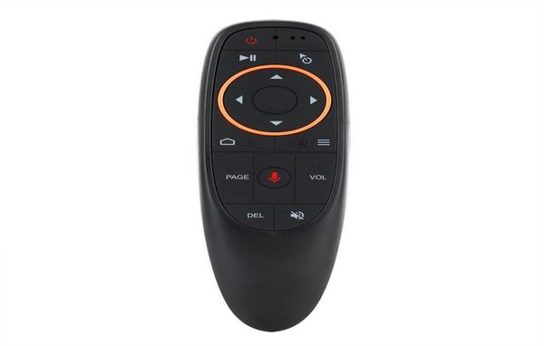 G10 Voice Air Mouse com 24 GHz sem fio 6 eixo giroscópio Microfone controle remoto para TV Smart TV Android Box PC6750014