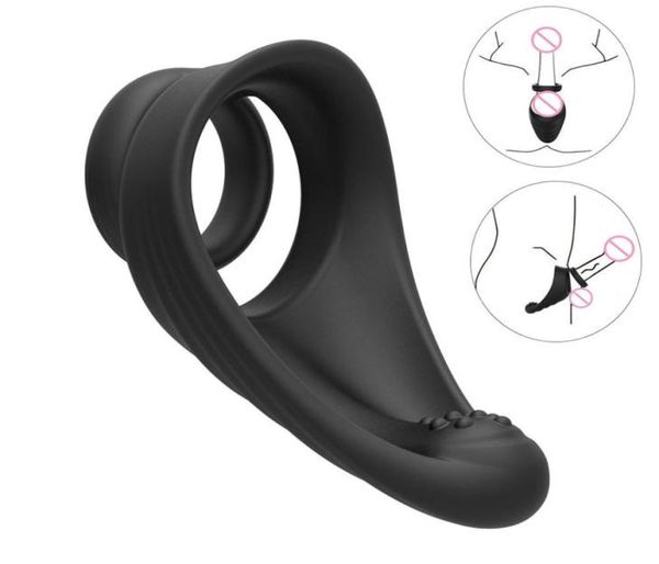 Massagem Cock Ring Lock Lanks de ereção de ereção de ejaculação ejaculação cockring brinquedos sexuais para homens bens íntimos sex shop630582