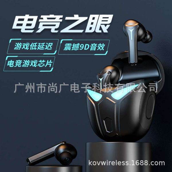 Esports Game Mobile Low Latncy Call Touch Clear TWS Bluetooth Long resistência Games Wireless Gaming Earphones