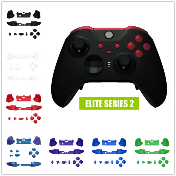 Zubehör Extremerate Ersatztasten LB RB LT RT BUFTERS Auslöser Abxy Start zurückschließend Tasten für Xbox One Elite V2 Controller Modell 1797