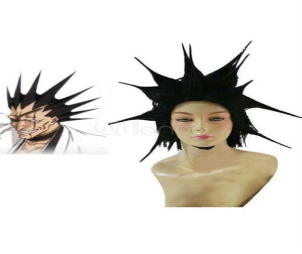 Nuova candeggina di moda corta Short Straight Zaraki Kenpachi Commission Cosplay Wig Gtgtgtgt Nuovo Fashio6937288 di alta qualità