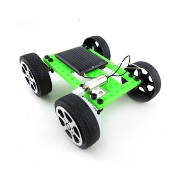 80CM75CM32CM Mini Energia solare in polvere Auto per giocattolo da pilota Auto Assemblea per bambini Kit di istruzione per bambini 240408