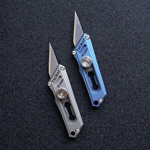 Zappers titanium mini key key utility knife