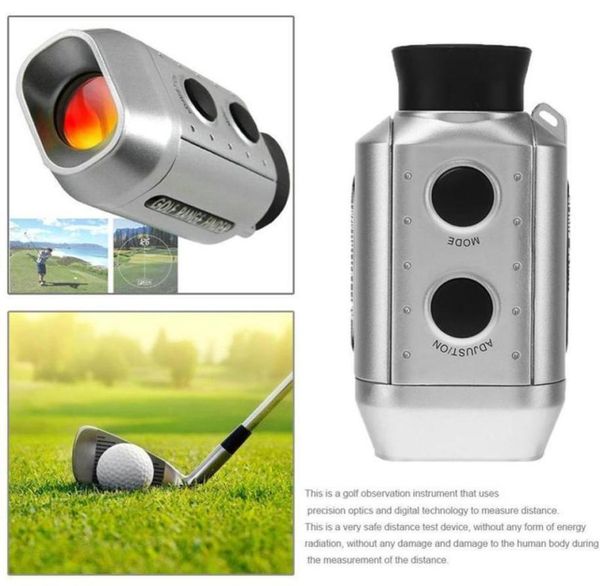 Tragbarer Golf 850m 7x18 Digital RangeFinder Hunting Tour Buddy Scope GPS Range Finder Hochwertige Optik -Optik -AIDS4240552