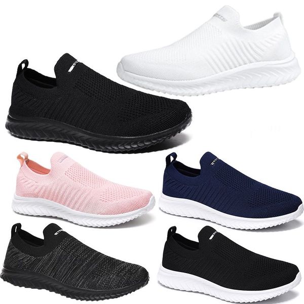 Masculino feminino correndo tênis esportes de tênis casual women slip-on tênis de tênis de caminhada sapatos de esportes de caminhada anti deslize tendências de verão masculino