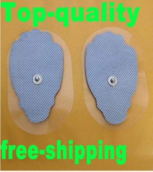 100 pcs handgeformte nicht gewohnte Selbstkleber -Ersatz -Elektrodenpads für Muskelstimulator Zehnmassage Massage Pad1004440