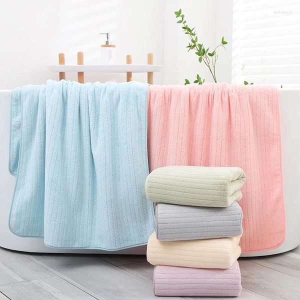 Banho de toalhas domésticas para homens adultos e femininos absorventes de algodão puro secagem rápida Não é fácil de derramar lã casal pode usar grande