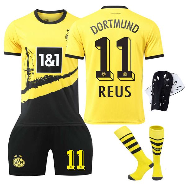 Futbol Jersey 2324 Dortmund Ana Sayfa 11 Royce Soccer 9 Alai 22 Bellingham Çocuk Seti