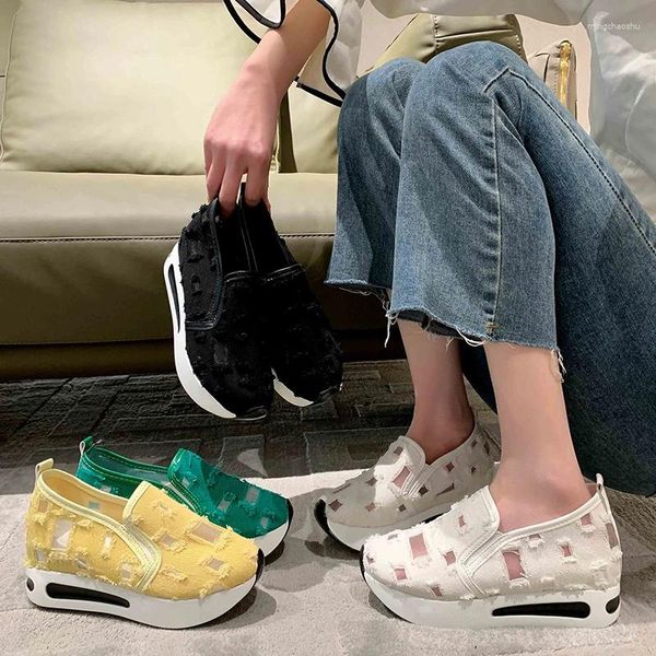 Scarpe casual Donne da tennis sneaker mocsin bianche mocsine carine atletiche abbigliamento originale calzature estive eleganti sport kawaii rosa