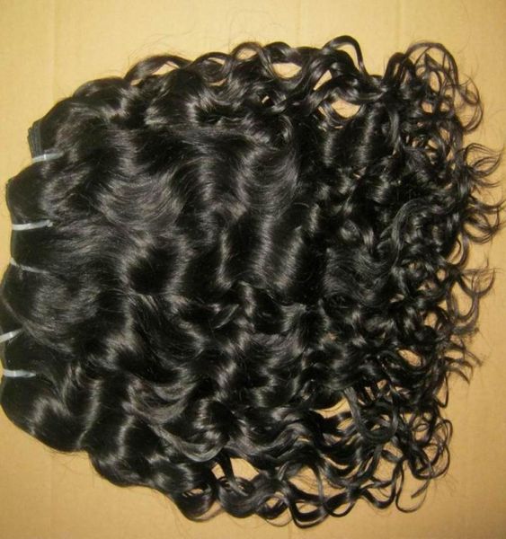 Saída de fábrica 2021 Novos cachos virgens pêlos curativos brasileiros virgens 2pcs200 gram thicke queen hair verificou vendo9381999