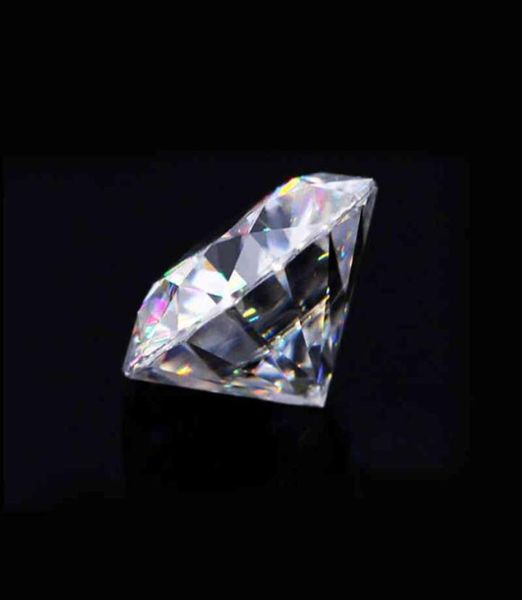 Echte lose Edelsteine Moissanit Stones G Farbgefühle Rundform Diamant Briliant Cut Labor GEM für Schmuckring Bulk7782000