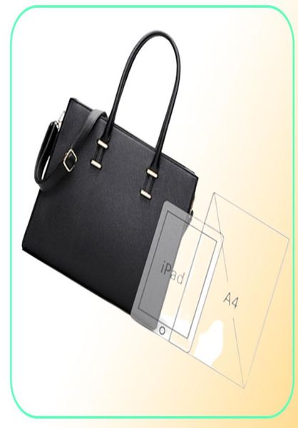 Donne valigette borse di business Portfolio Ice Portfolio Grande portata per laptop per laptop per laptop TOTE8614314