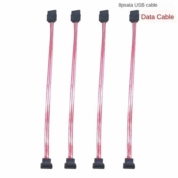 ANPWOO 8P SATA CABO DE DADOS, VERMELHO VERMELHO VERMELHO, FIE interno especial para equipamento de linha de monitoramento de segurança